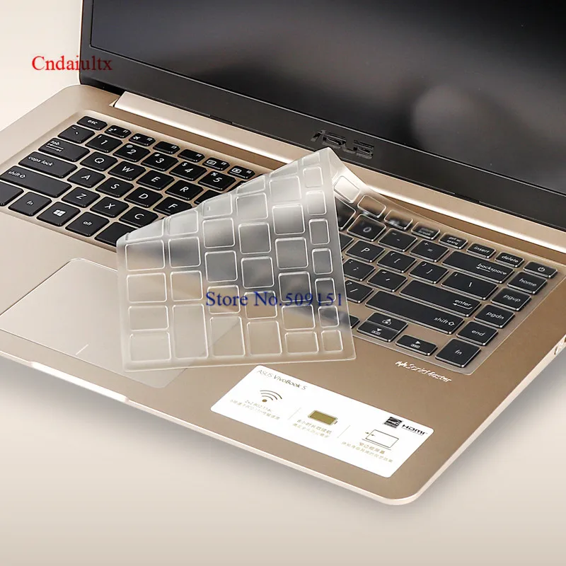 Защитная крышка для клавиатуры ноутбука из ТПУ 15 6 дюйма ASUS VivoBook K510UQ S15 F510UA A510UA A510UN