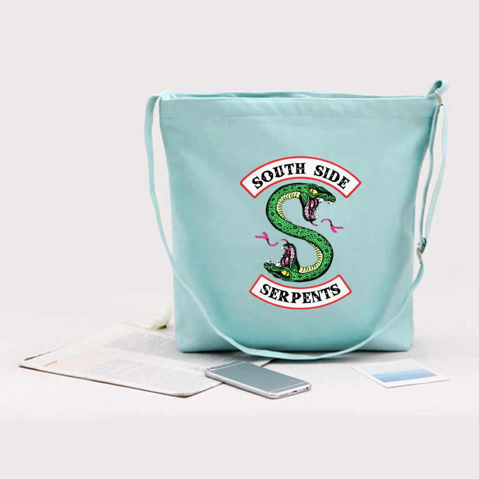 Riverdale Bags for women Fashion Shoulder bags Big bag Canvas Hip Hop South Side New Arrival High capacity bag