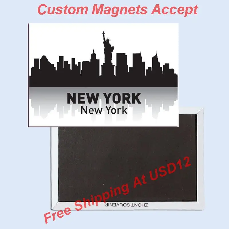 

USA Travel Magnets Gifts ,New York City Skyline,USA Souvenir Fridge Magnet 5698