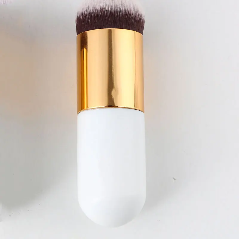 MECOLOR high quality synthetic hair Foundation Brush face BB Cream Makeup Brushes Cosmetic Make-up beauty tools | Красота и здоровье