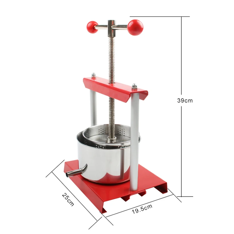 Ручная Соковыжималка из нержавеющей стали пресс для апельсинов лимонов