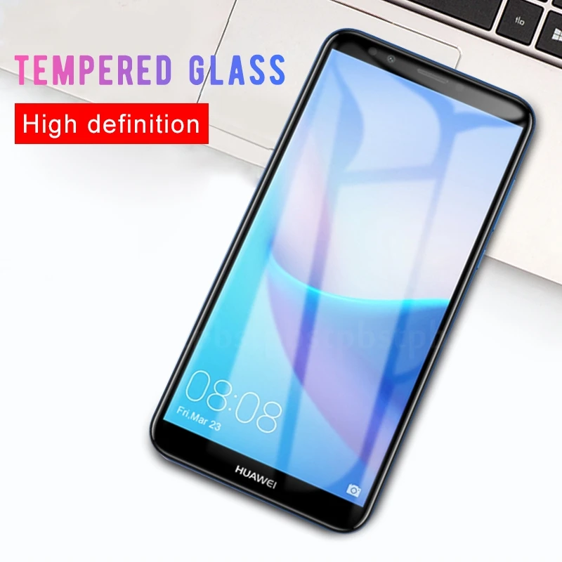 Закаленное стекло для Huawei Y5 Y6 Y7 Prime 2018 защита экрана Защитное Honor 7A Pro 5 7 RU 45 7C