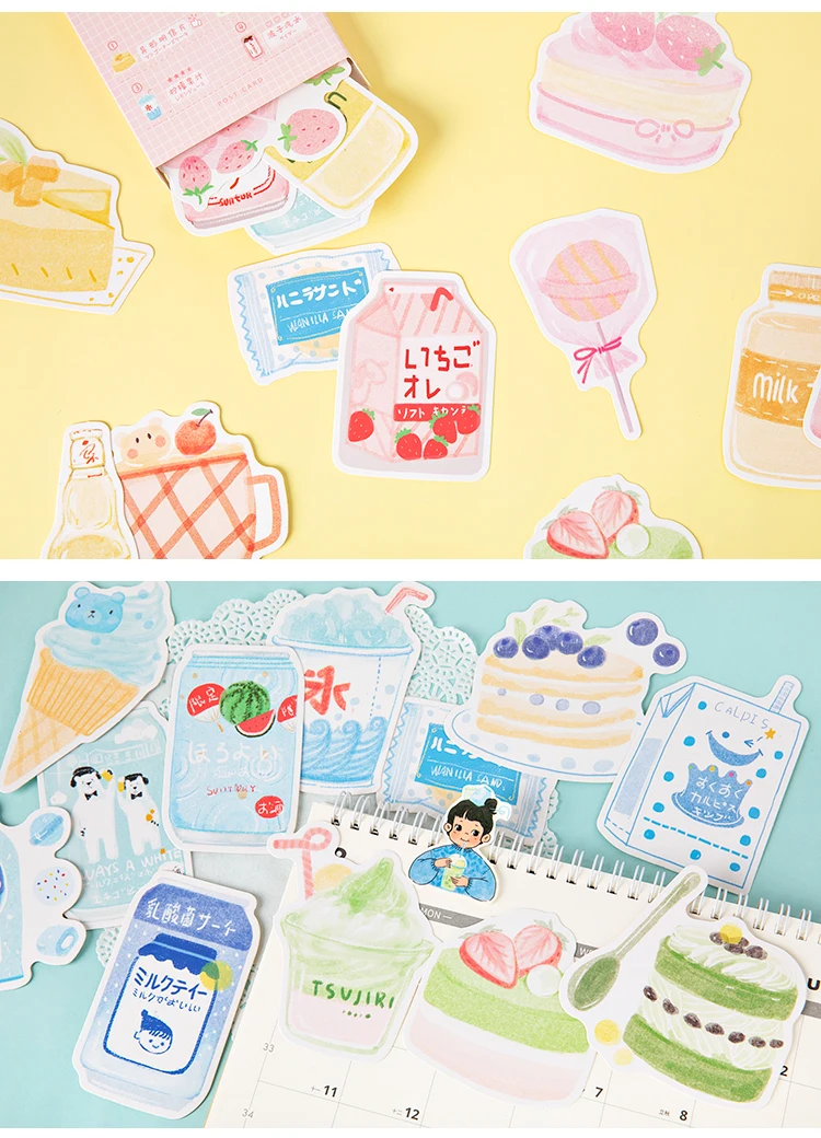 Mr. paper 30 шт./кор. в японском стиле нерегулярная открытка Kawaii Молочный Сок закуски открытка s fot письмо поздравительный подарок открытка