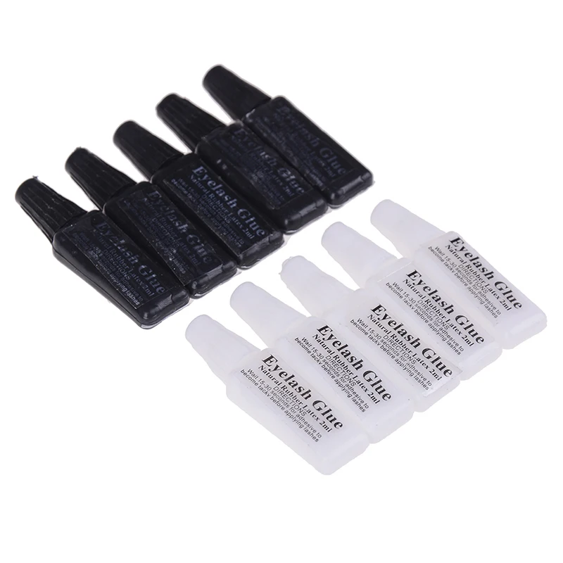 

5PC Waterproof False Eyelashes Glue Adhesive Lash Glue Individual Eyelash Extension Glue Maquiagem Eye Makeup