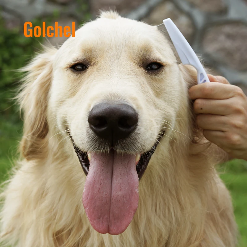 Щетка для домашних животных уход за собакой щетка для волос Расческа от блох для кошек очиститель для волос G005