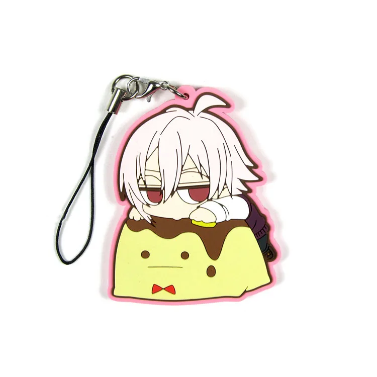 Idolish7 аниме брелок Изуми Иори Ямато Никайдо SOGO NAGI Тамаки Гаку Мицуки Осаки каучуковый ремешок аксессуары для мобильных телефонов/Подвески D171
