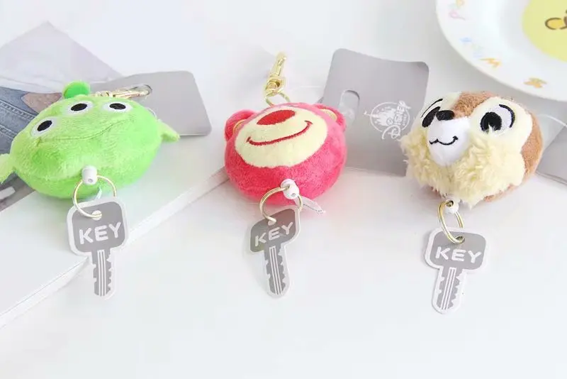 Плюшевый брелок мини мультфильм кукла-подвеска Дейл инопланетянин клубника медведь Ститч Майкл Вазовски милая плюшевая кукла