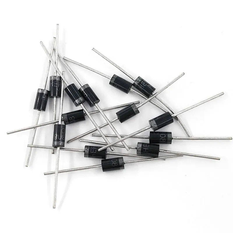 MCIGICM 1250pcs Rectifier Diode 3A 1000V DO-27 HER308 | Электронные компоненты и принадлежности