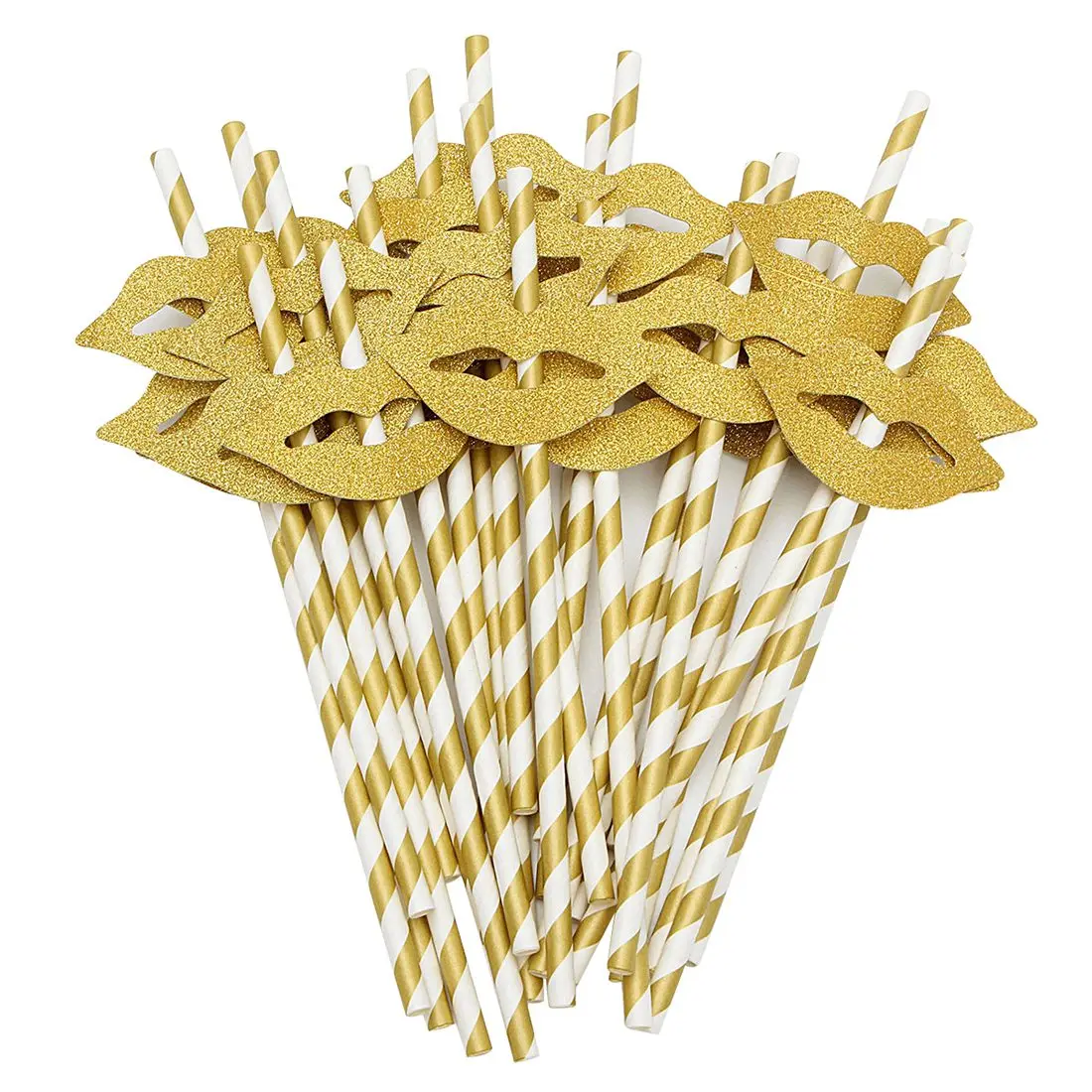 UESH Модные Новые 25 шт бумажные сок питьевые соломинки 3D куры для вечеринки