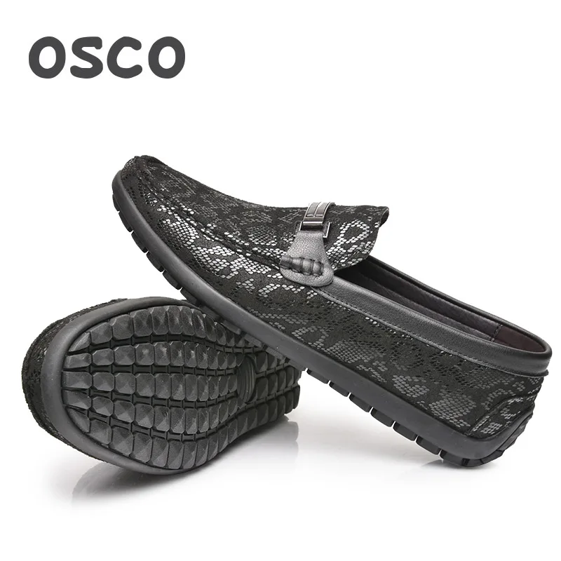 OSCO/мужские лоферы Новинка 2018 года Мужская обувь в горошек Повседневная из