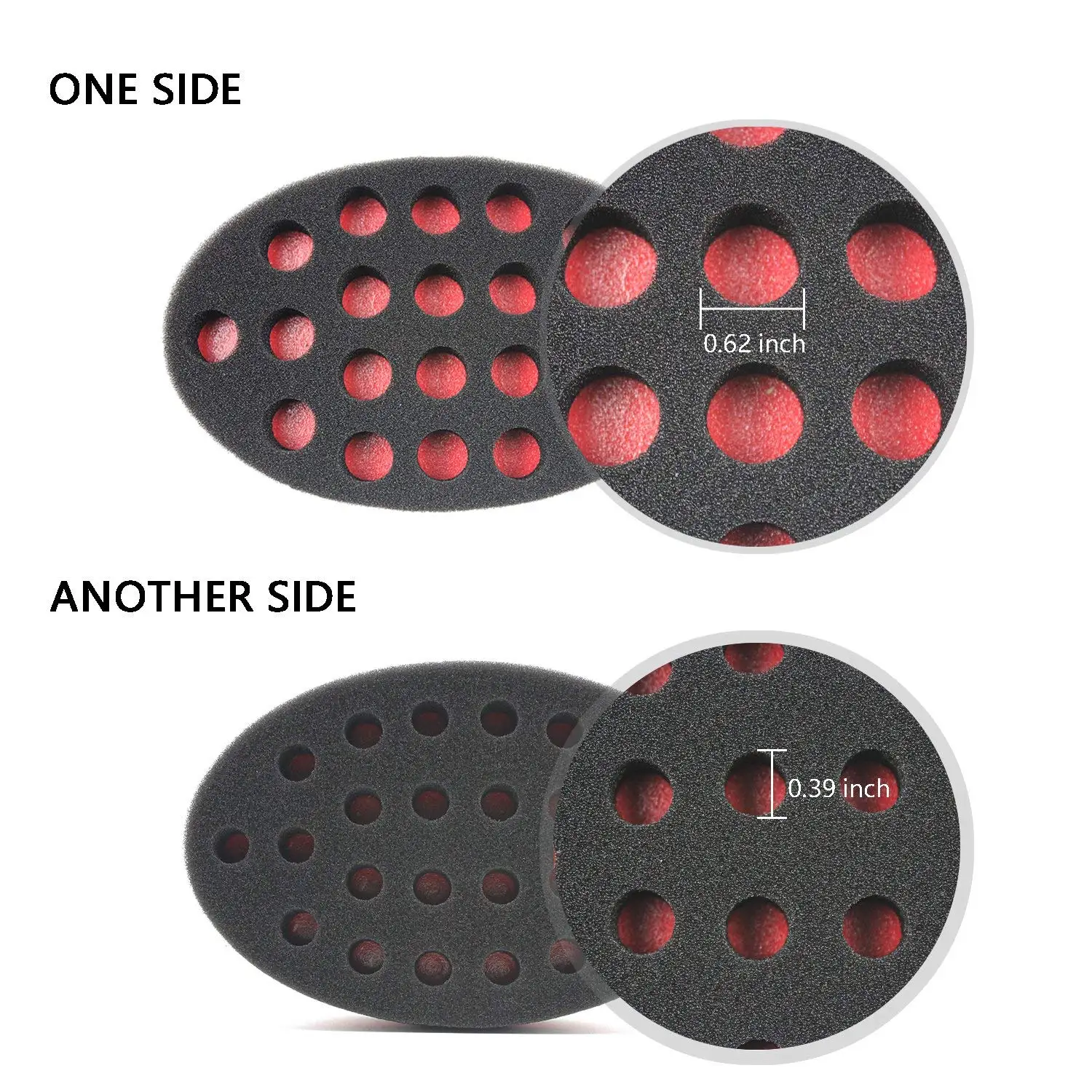 Хит! Новый набор из 4 щеток для волос губка завивки инструмент черный|Детали