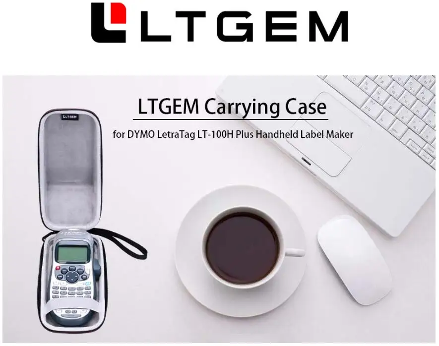 LTGEM EVA Жесткий Чехол для DYMO LetraTag LT-100H Plus ручная этикетка производитель-Дорожная Защитная сумка для хранения