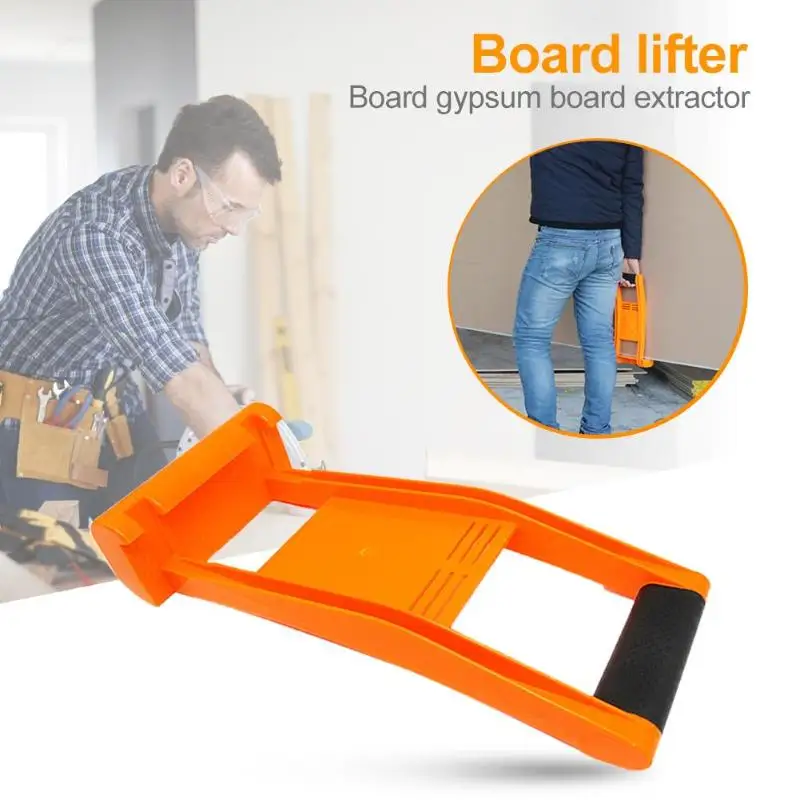 

Floor Handling Board Gypsum Board Extractor Carry Tile Tools Plasterboard Lifter ABS and Plastics Very Strong and Durable NEW
