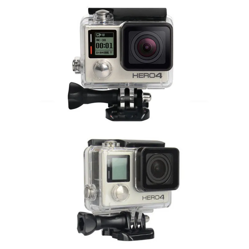 5 комплектов оптовая продажа водонепроницаемый чехол для камеры gopro hero3 + 3 4 45
