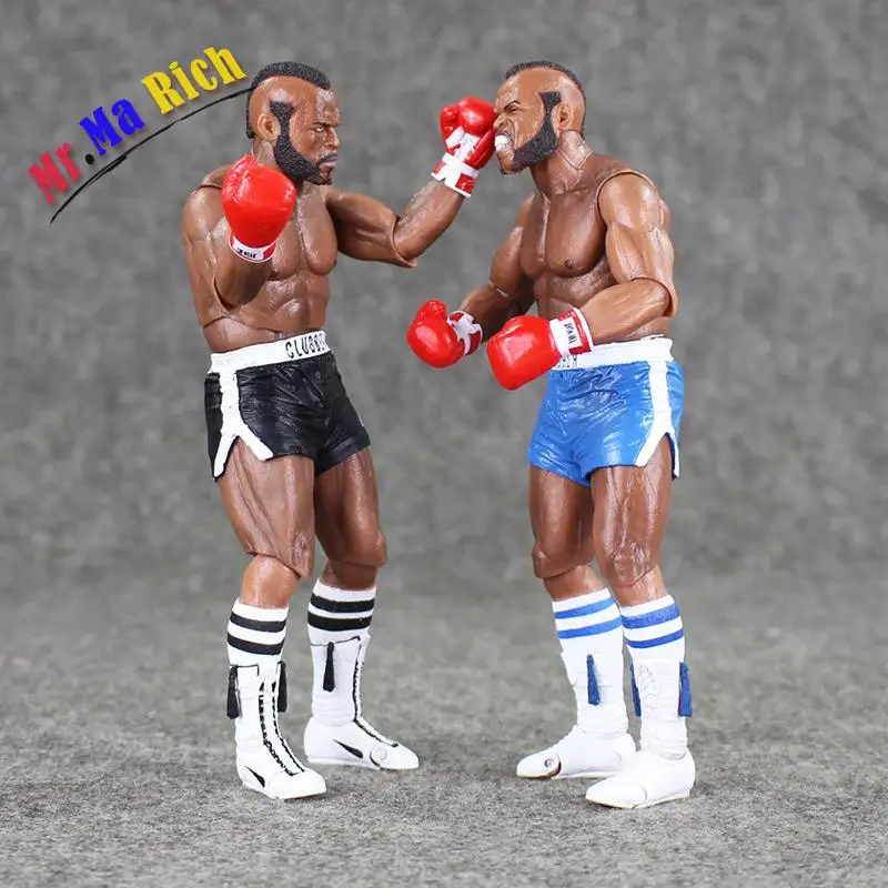 18 см Neca Rocky Iii Рокки Бальбоа Клаббер Lang 40th Юбилей ПВХ фигурку Коллекционная модель