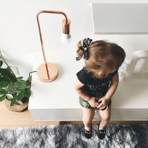 Комплект детской одежды из 2 предметов для маленьких девочек футболка без