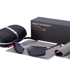 BARCUR классический дизайн алюминиевые солнцезащитные очки для мужчин и женщин Поляризованные антибликовые Солнцезащитные очки Мужские