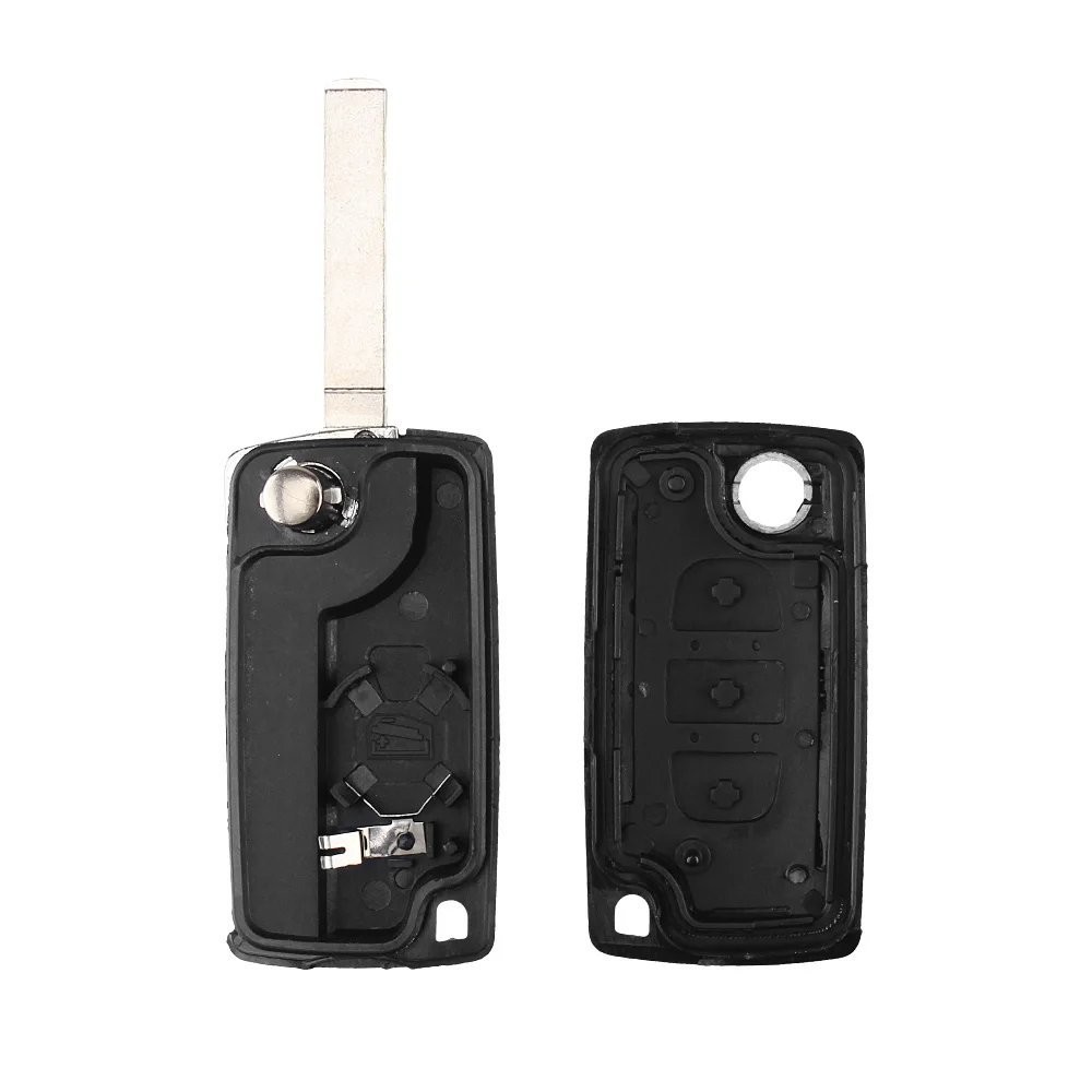 Чехол-книжка KEYYOU для Citroen C2/C3/C4/C5/C6/C8/CE0536/VA2 с 3 кнопками дистанционного управления |