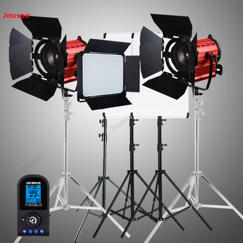 LED200W + E1080 прожектор микро кино съемка портрет интервью набор CD50