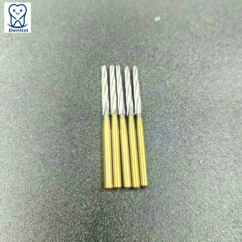 ENDOZ 25mm 5 шт. стоматологические вольфрамокарбидные буры Endo-Z 25 мм стоматологический, Эндодонтический сверла клинические Инструменты Карбид золота боры - Цвет: ENDOZ 25mm