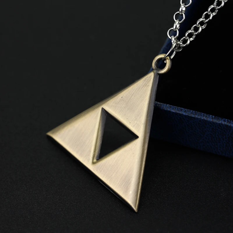 

Triforce Triangle Alloy Pendant Necklace High Quality Gift For Women Man Fashion Accessories Game Jewelry