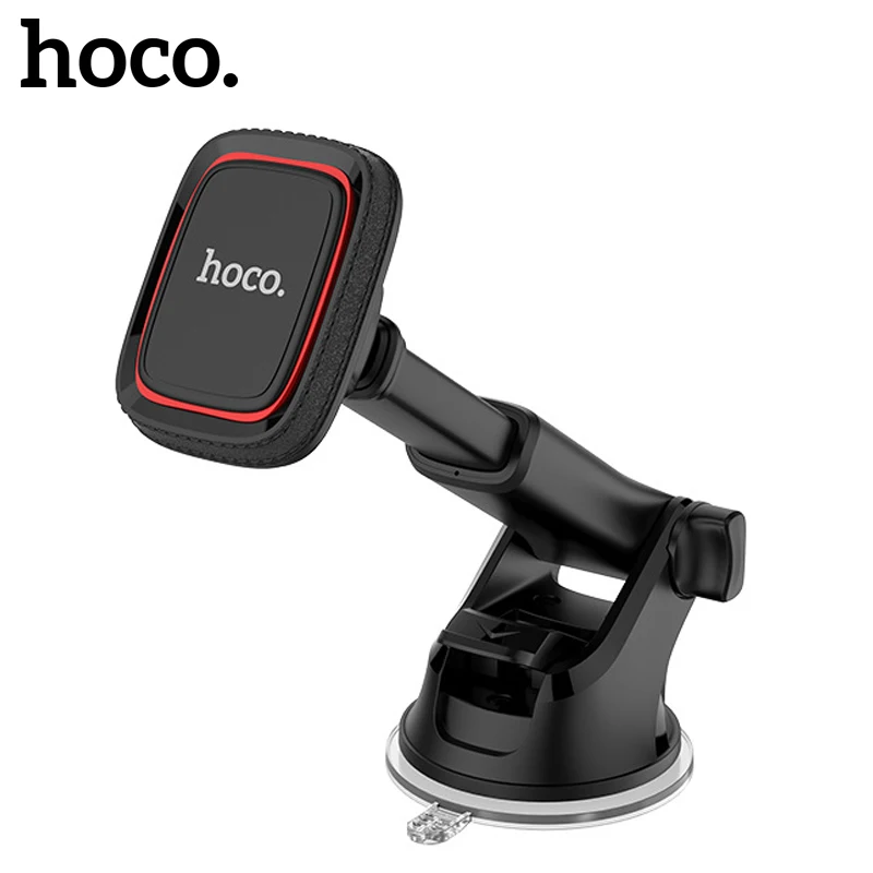 Автомобильный магнитный держатель HOCO для телефона iPhone X Xr Xs Max вращение на 360