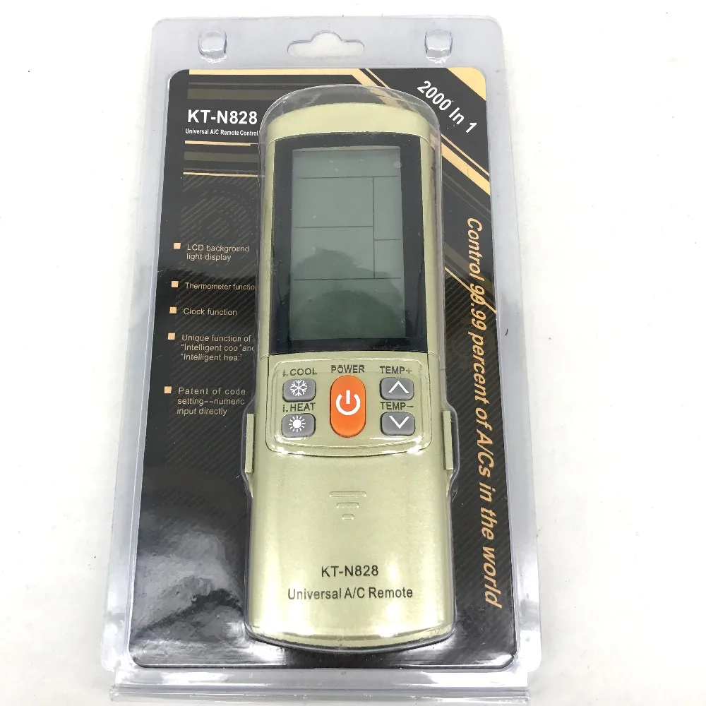 (2 шт./лот) Новый универсальный кондиционер пульт дистанционного управления KT N828