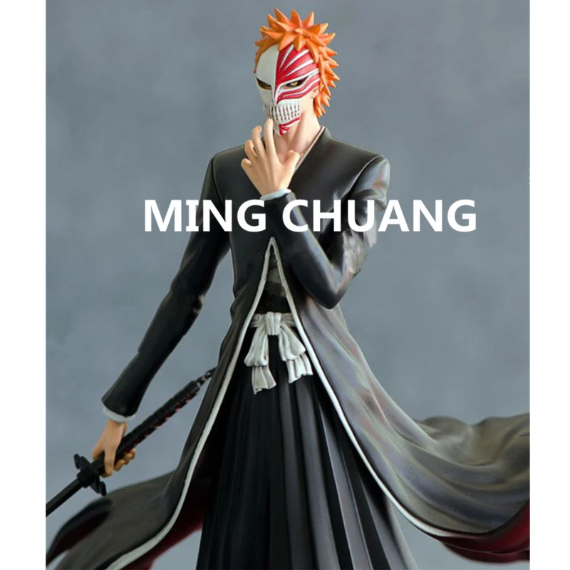 Отбеливающая статуя Kurosaki Ichigo грудь Zanpakutou Полный Портрет kurosaki Isshin 1/8 GK экшн