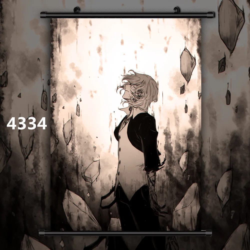 4334 Bungou бродячие собаки один Dazai Chuuya Аниме Манга плакат прокрутки - Цвет: 4334