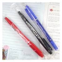 double heads marker pens diy painting liner pen cd marker fine point black blue red ink oily pen for students office supplies