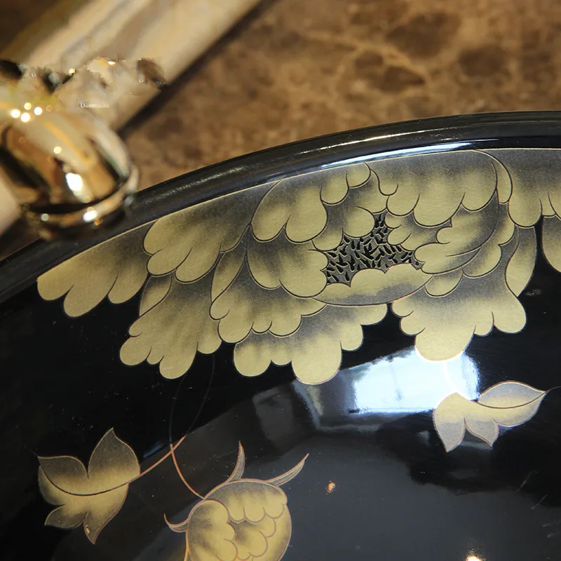 Китайская раковина ручной работы искусственная раковина|vintage vanity sink|vanity sinkbathroom
