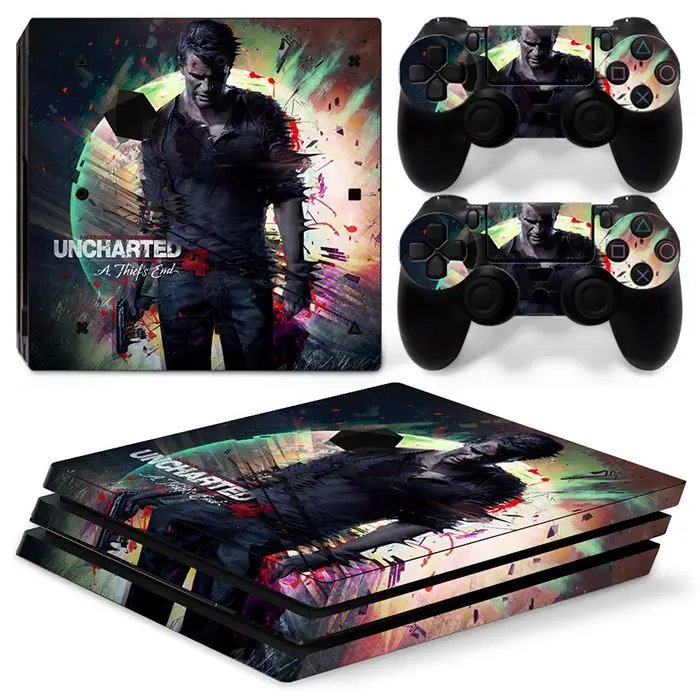 15 Съемная Виниловая наклейка для PS4 Pro консоль и контроллер защитные наклейки для sony Playstation 4 Pro - Цвет: 15