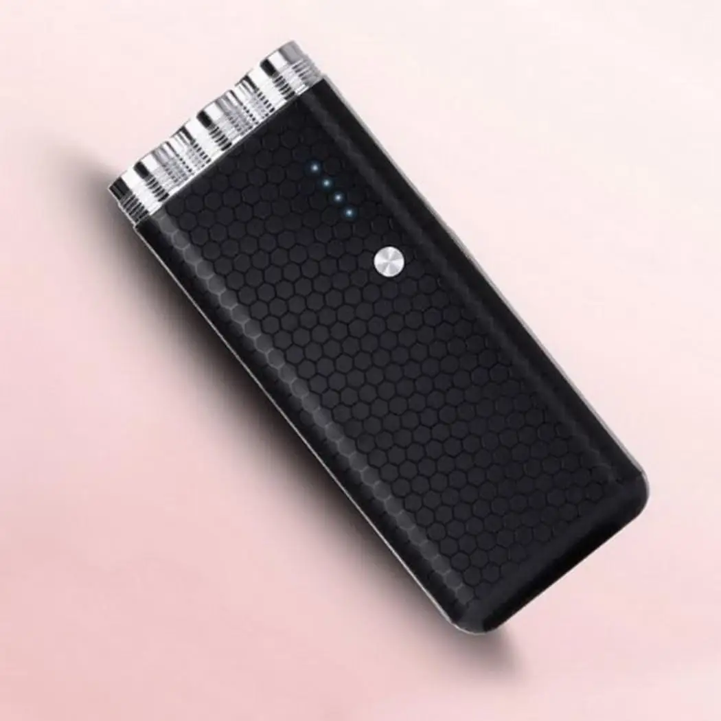 Заказное портативное креативное 3 фонарика 10000mAh зарядное устройство постоянного