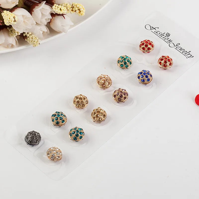 Женская Брошь с кристаллами 12 шт. | Украшения и аксессуары