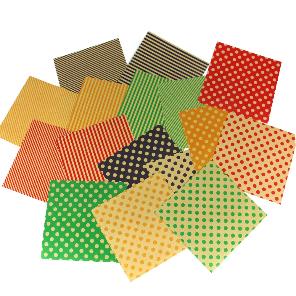 Polkda винтажная крафт 