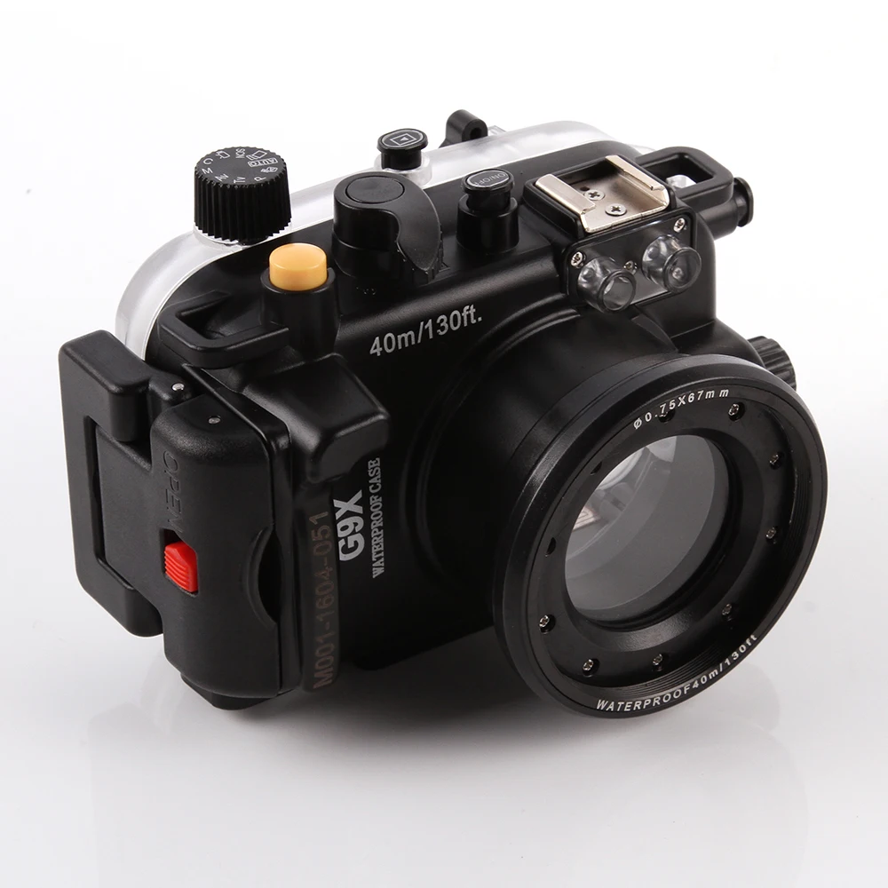 Чехол для камеры Canon G9X водонепроницаемый корпус подводной DSLR 40 м/130 футов|for canon|case