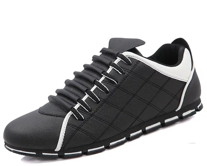 Akexiya Designer Shoes Big size 38-45 Men Casual Leather For Male Loafers Sneakers Men's Flats Moccasins Driving | Обувь