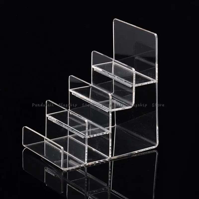

2pcs Clear Organic Glass Jewelry Displays, 155x100x155mm