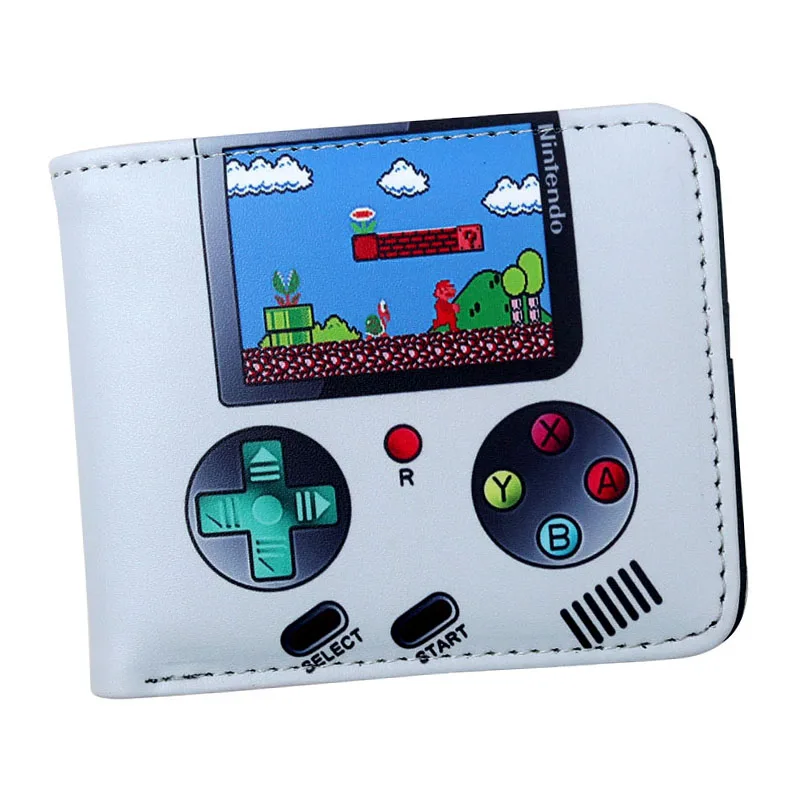 Мужские кошельки nintendo classic GameBoy games play station 4 кошелек с контроллером отделением для