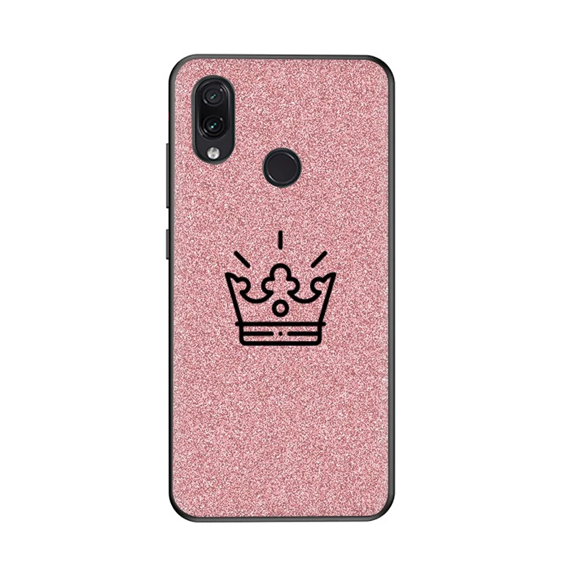 B2 Принцесса Королева Корона король мягкий чехол для телефона для Redmi 4A 4X5 6 A Plus Pro 7 GO Note 4 4X5 6 7 8 Pro 7A K20 pro - Цвет: B2