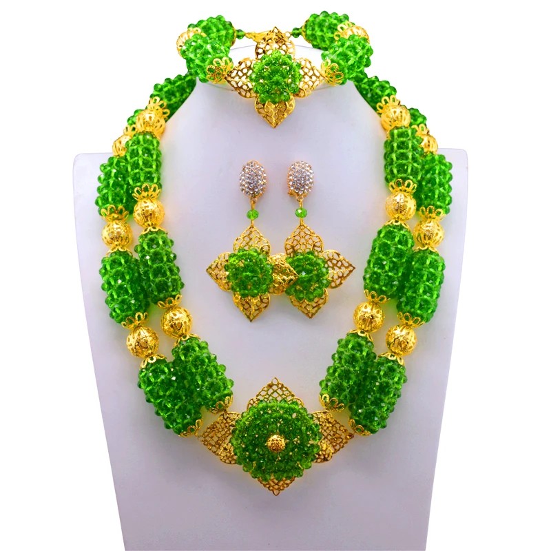 Индийский Кристалл Свадебный женский костюм ювелирный набор модный Африканский