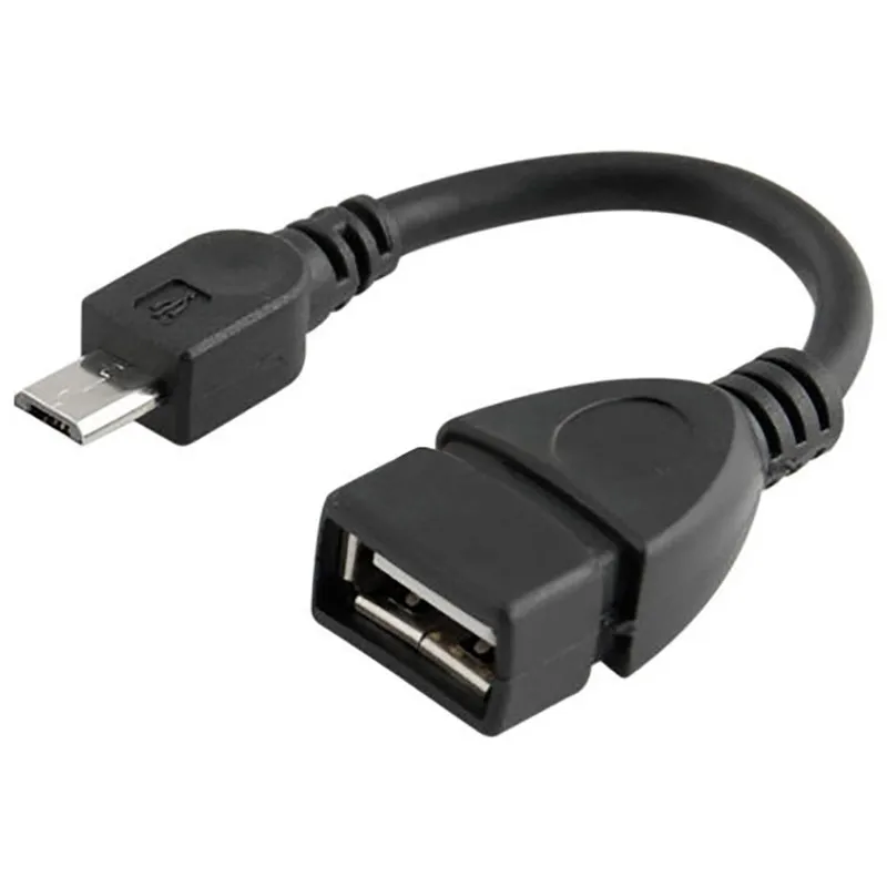 Горячий продукт ПК микро USB кабель папа хост Женский OTG адаптер для Android