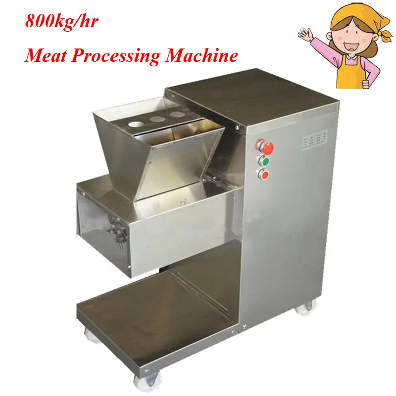 110/220/380v Meat Slicer Food Processors Cutter 800kg/hr Processing Machine QW | Бытовая техника