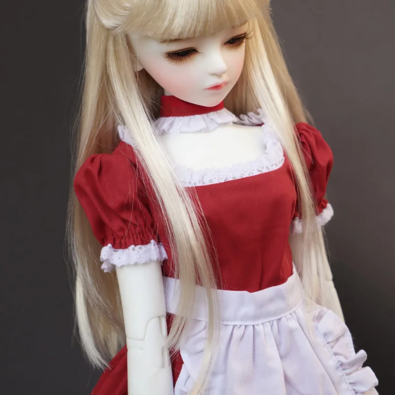 Кукла Cateleya BJD SD парики имитация мохеровой куклы Lmitation длинные прямые волосы стиль