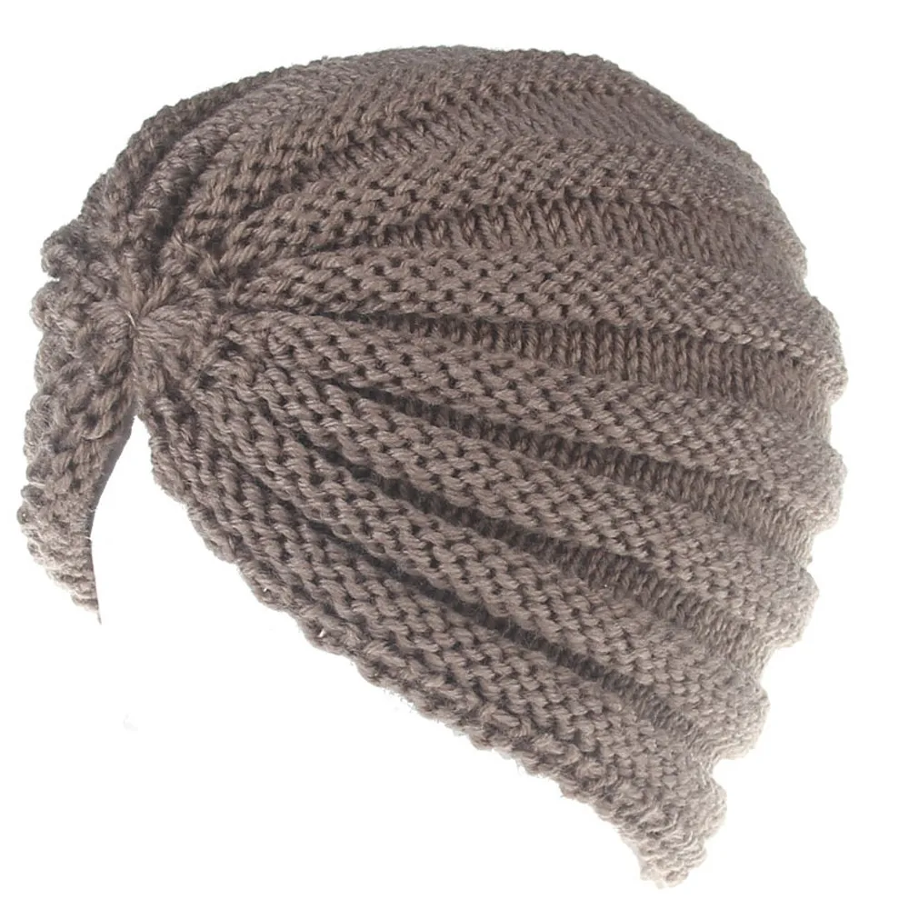 Женские модные теплые шерстяные вязаные наушники шапки для девочек женские