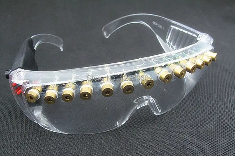 Суперъяркие лазерные очки 13 шт. горячая Распродажа светодиодные фотоочки для
