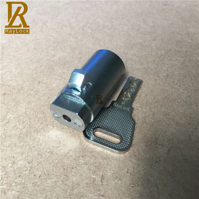 Цилиндрический замок RayLock key alike из цинкового сплава для закусок торговый автомат
