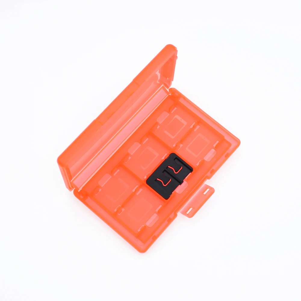 12+2 Slots Plastic Game Cards Case Video Memory Card Storage Box Multi Protective case for NS Nintendo Switch | Электроника