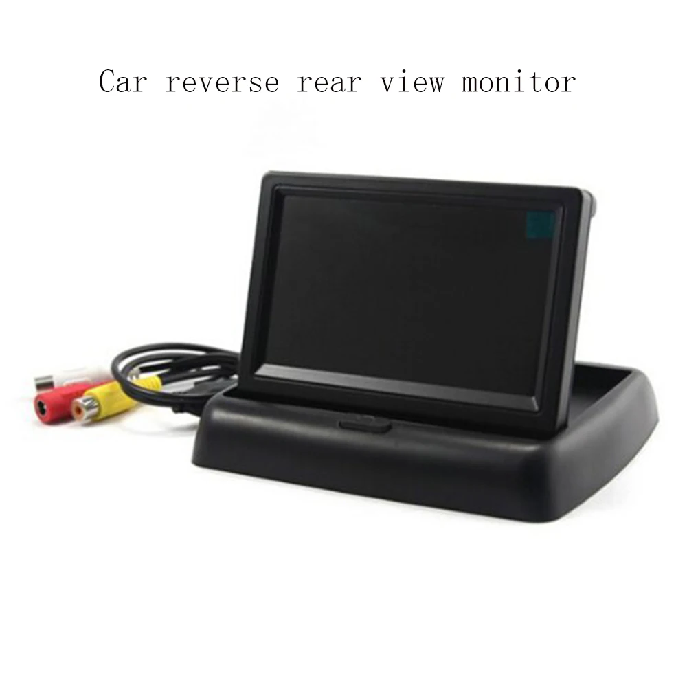 

2 Video Backup Car Monitor TFT 4.3 Inch 12V with HD 360 CCD Car Parking Camera