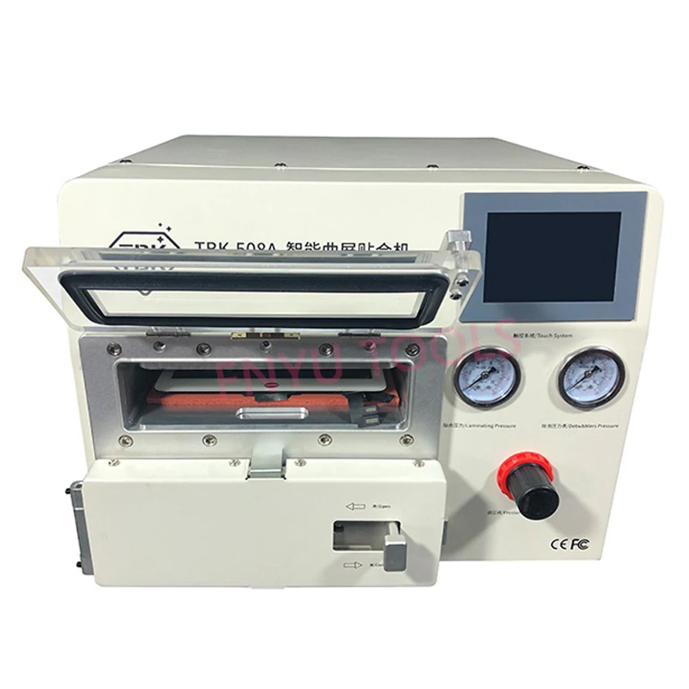 TBK-508A изогнутая машина для вакуумной ламинации ЖК-экрана OCA Repair Bubble Remover сумка для iphone S7 S8 S8